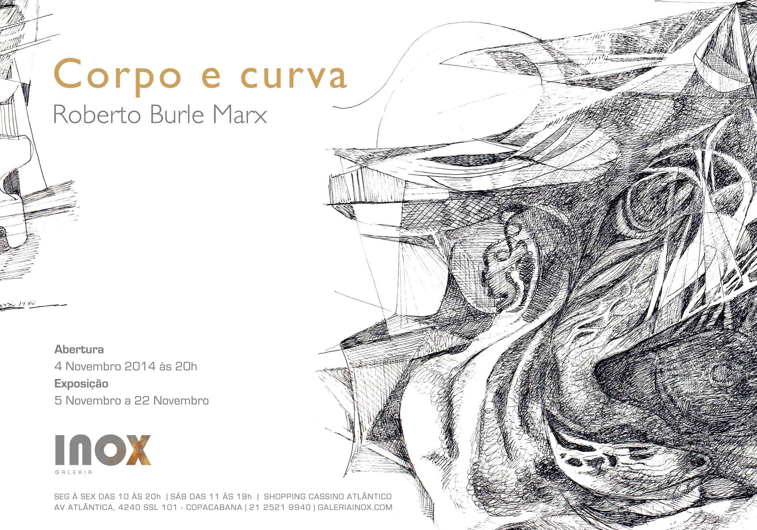 Roberto Burle Marx | Corpo e Curva | 4 de Novembro